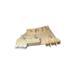 Módulo sensor Hall Samsung DC31-00098A en perspectiva baja, pines laterales y conector blanco