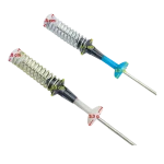 Detalle de copas con medidas de referencia en las varillas AJK33933901/02.