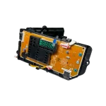 DC92-01622G – Tarjeta display con LED activo (vista 3/4) Tarjeta de interfaz Samsung DC92-01622G con display LED encendido