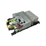 Electronic Control Box Midea 17222000034494, vista en ángulo con cubierta metálica y PCB