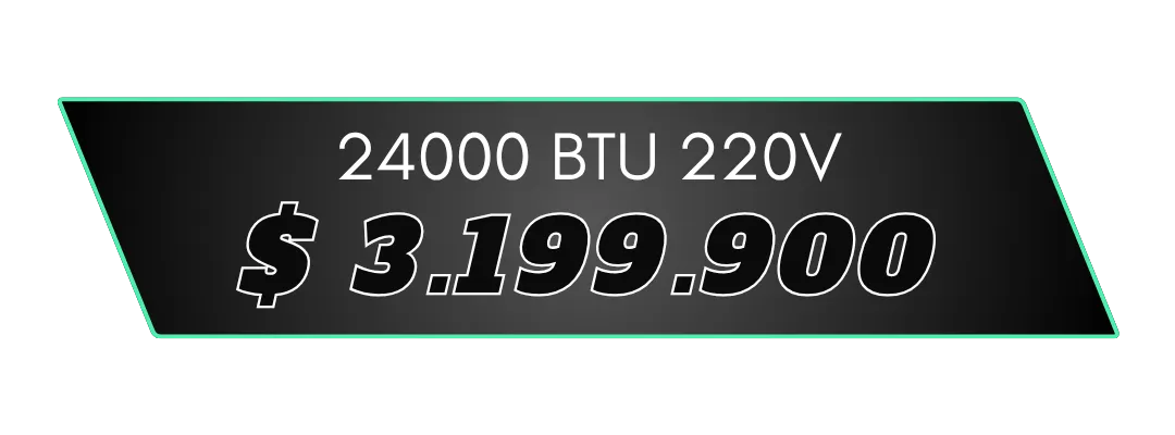 Comprar Aire 24000 BTU 220V por $3.199.900
