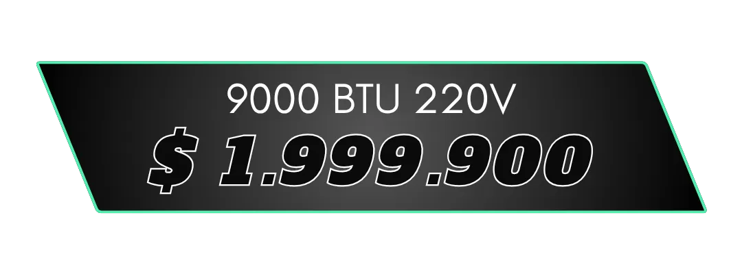 Comprar Aire 9000 BTU 220V por $1.999.900