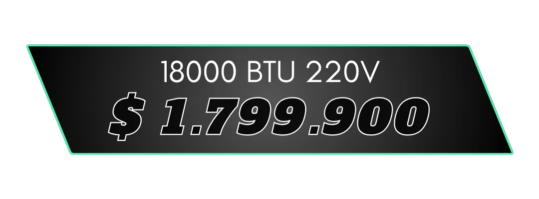 Comprar Aire 18000 BTU 220V por $1.799.900