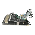 Case Assembly LG ABQ73500921 – Control Outdoor VM122CE.UB3 (vista superior) Case Assembly LG ABQ73500921 Control Outdoor para VM122CE.UB3 con disipador y arnés de cables vista superior