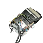 Case Assembly LG ABQ73500921 – Control Outdoor VM122CE.UB3 (vista superior) Case Assembly LG ABQ73500921 Control Outdoor para VM122CE.UB3 con disipador y arnés de cables vista superior