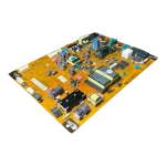 Fuente de alimentación EAY62608902 para televisor, vista frontal en perspectiva baja