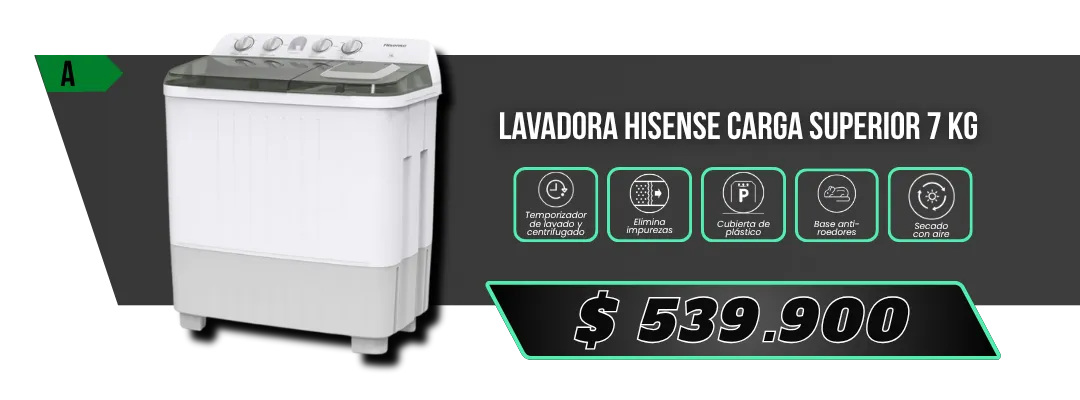 Nevera Hisense Frost 206 Litros