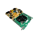 Tarjeta BN96-53074B para UN50AU7000KXZL, vista diagonal de conectividad