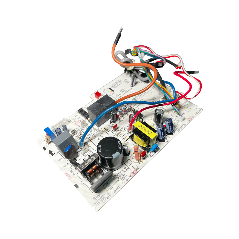 Placa de control electrónico Hisense K2347769 – Lado izquierdo Main control board interior Hisense K2347769, vista lateral