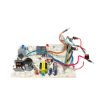 Placa de control electrónico Hisense K2347769 – Lado derecho Placa de control electrónico interior Hisense K2347769, vista posterior